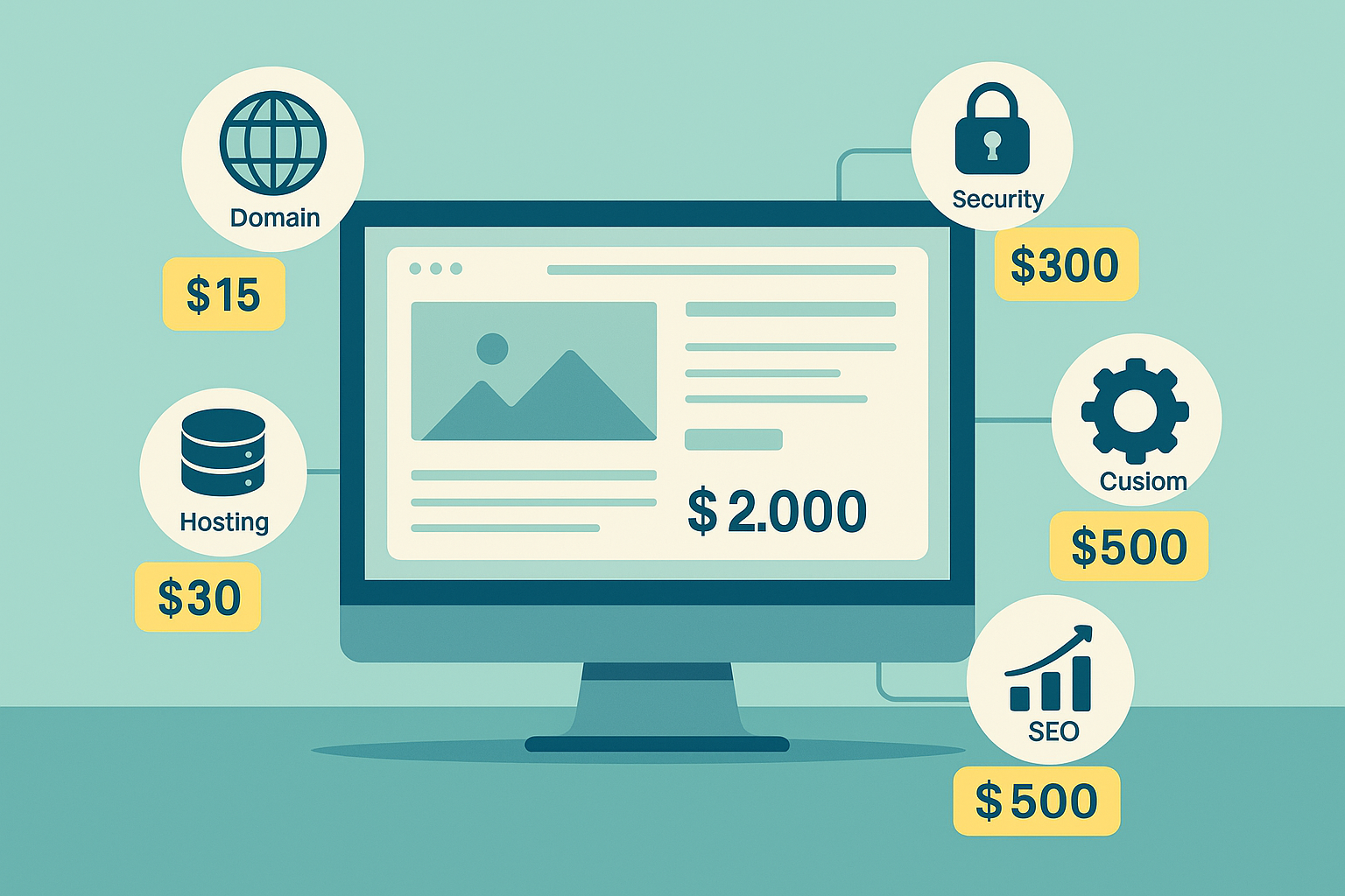 website development cost in egypt