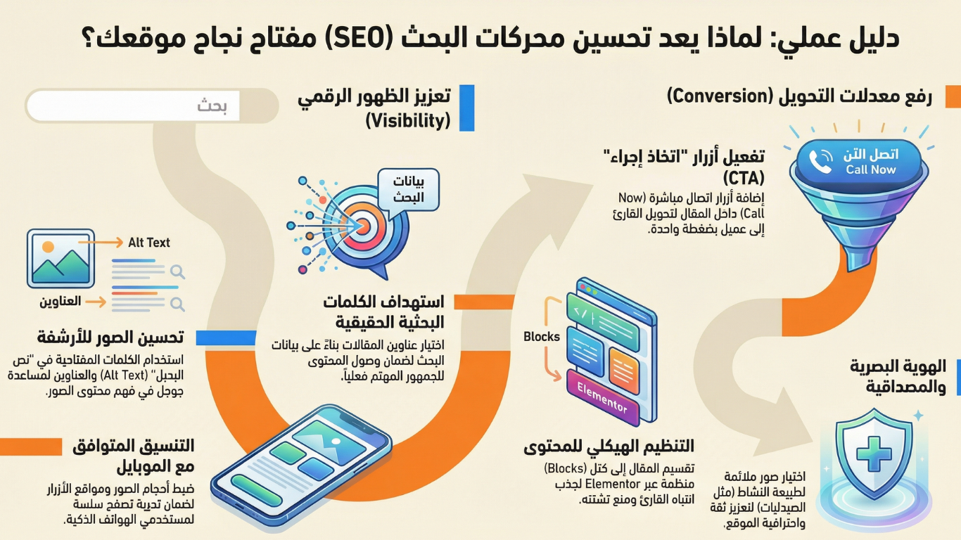 تحسين محركات البحث في 6 أكتوبر