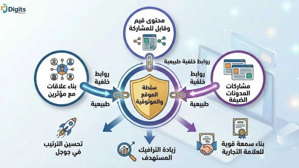 أهمية الروابط الخلفية في تحسين سيو الموقع
