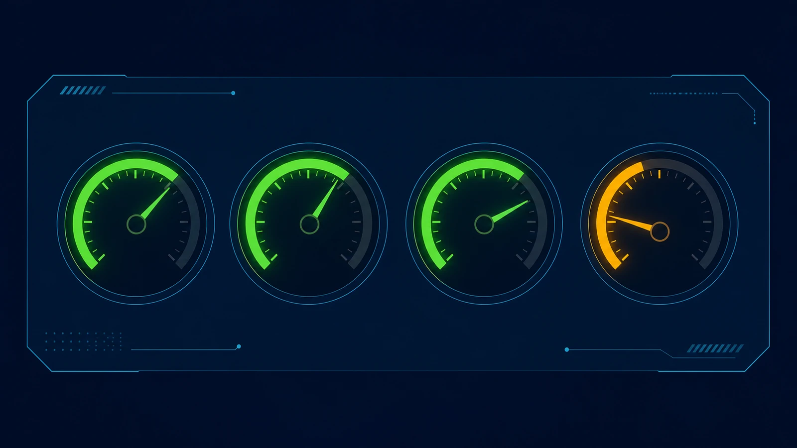 Four signal checkpoints showing where strategic market positioning becomes visible before a sales call