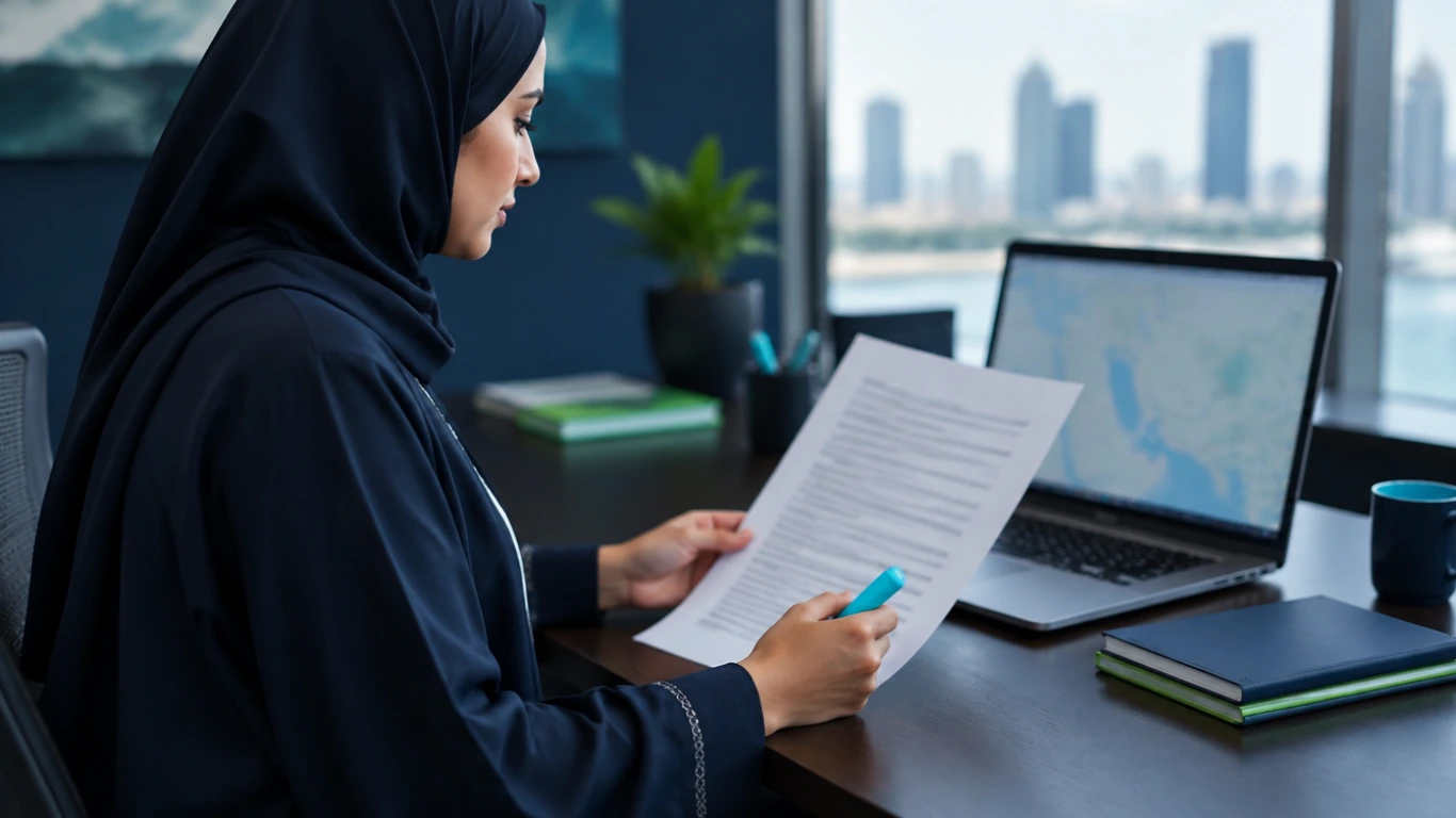 Sales lead reviewing a short list of target accounts