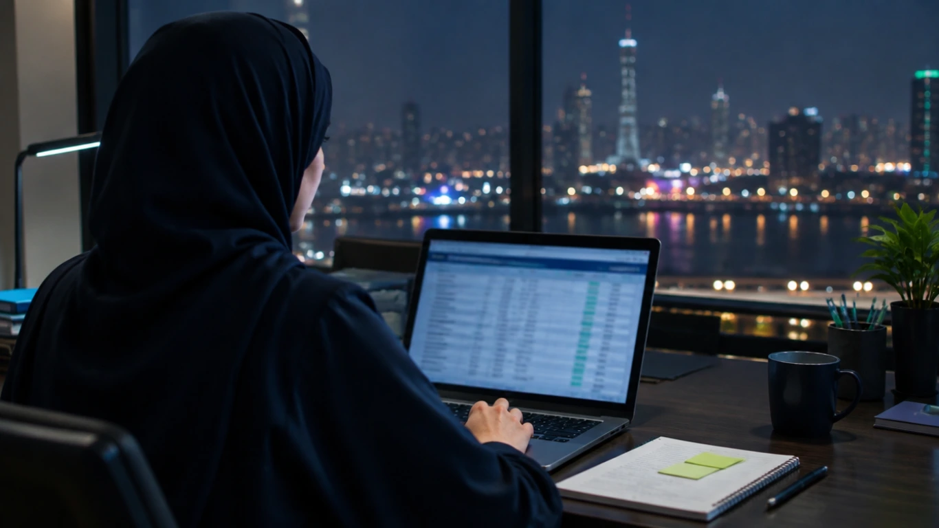 GTM engineer building a target account list on a laptop